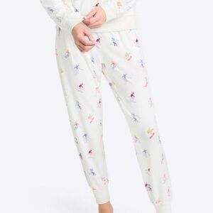 Women’s Draper James Sweatpants/Pajamas in ski print, Size: XS